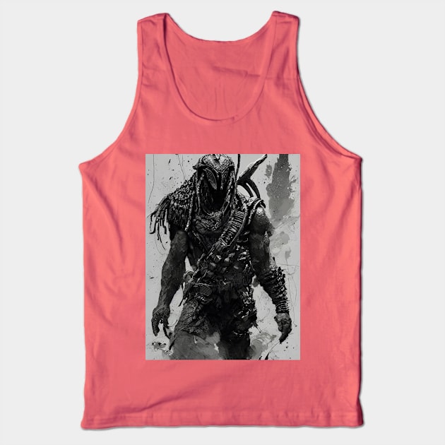 Yautja Clan Leader Tank Top by Quotechella Merch